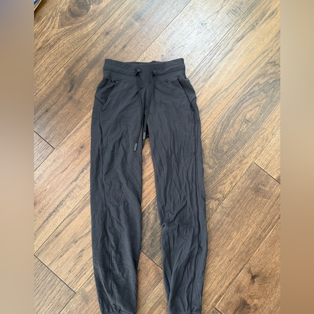 lululemon athletica Black Track Pants size 2
